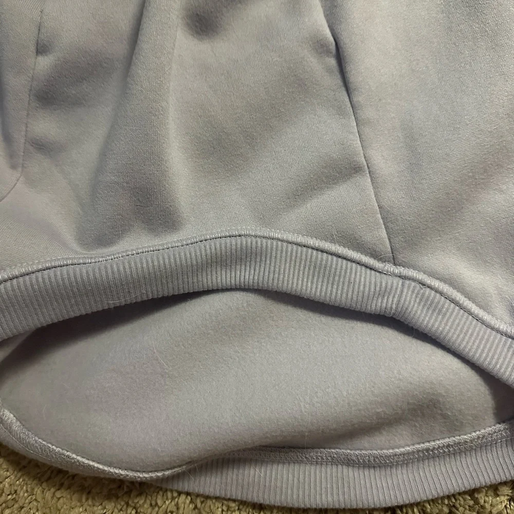 Lavender Stripe Dog Hoodie - Soft Pullover Sweatshirt